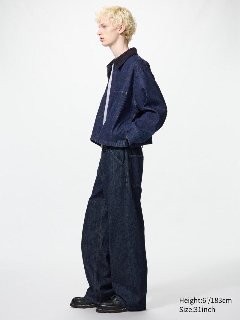 Джинсы baggy straight