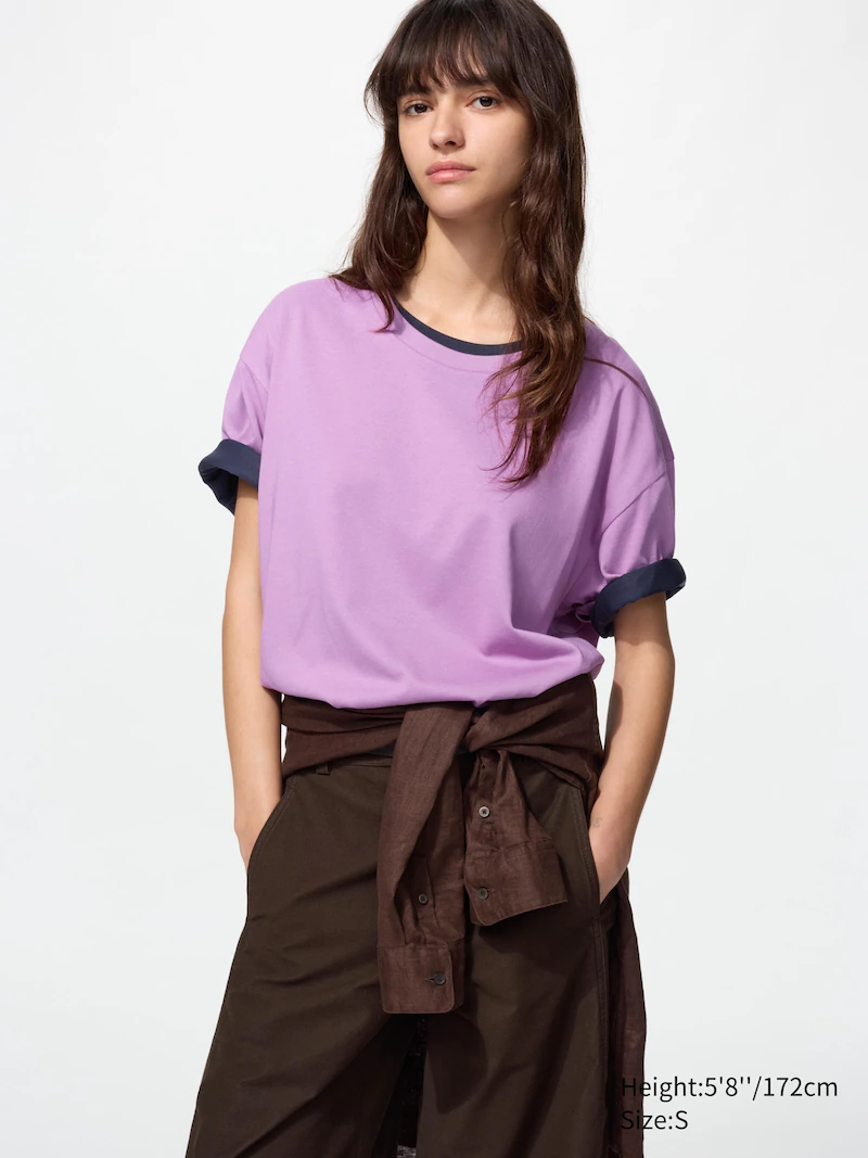 Футболка с круглым вырезом dry colour
