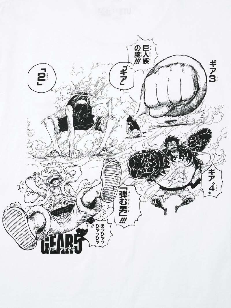 Футболка manga 100th ut graphic t-shirt (ван пис)