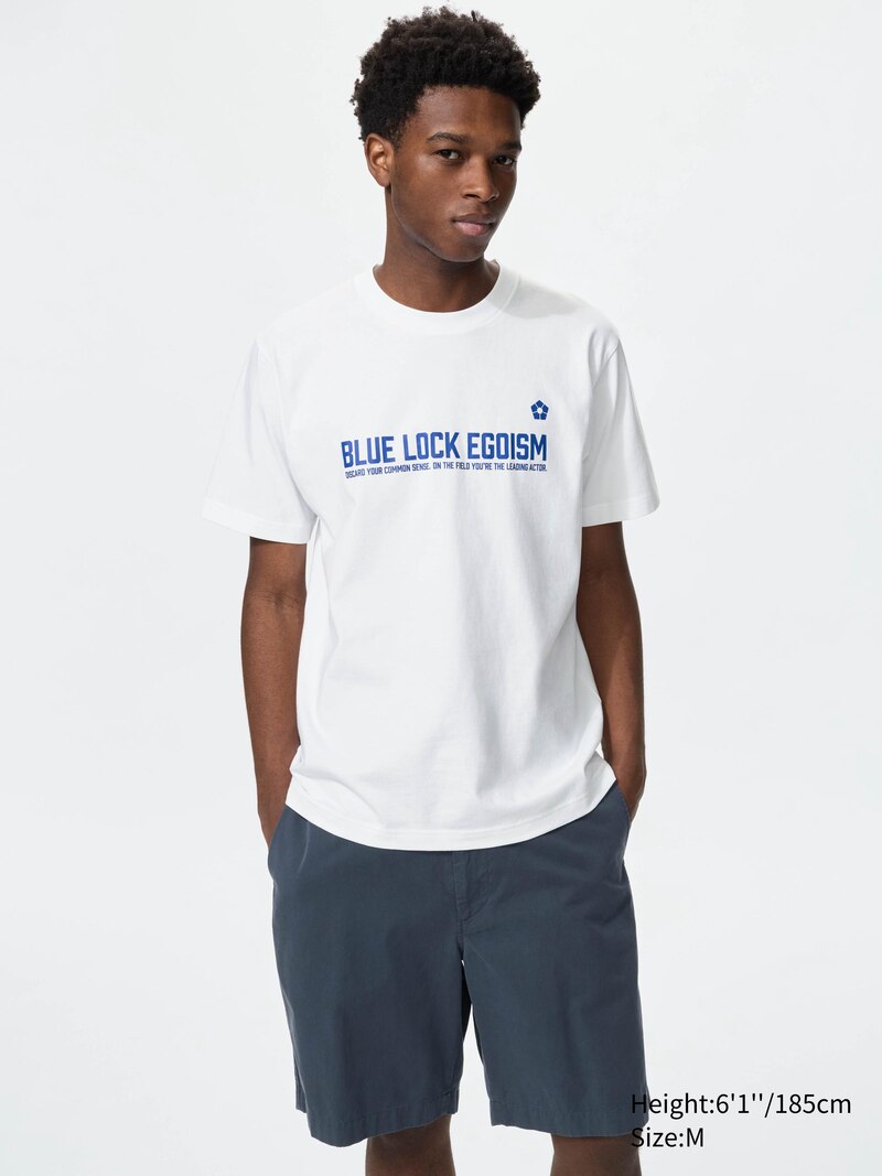 Футболка bluelock ut с графическим принтом