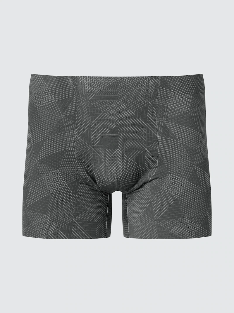 Трусы-боксеры airism seamless (с принтом)