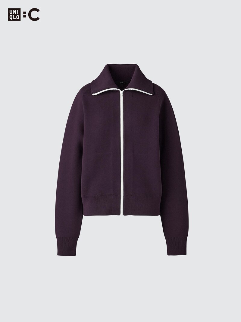 Кардиган с молнией milano ribbed