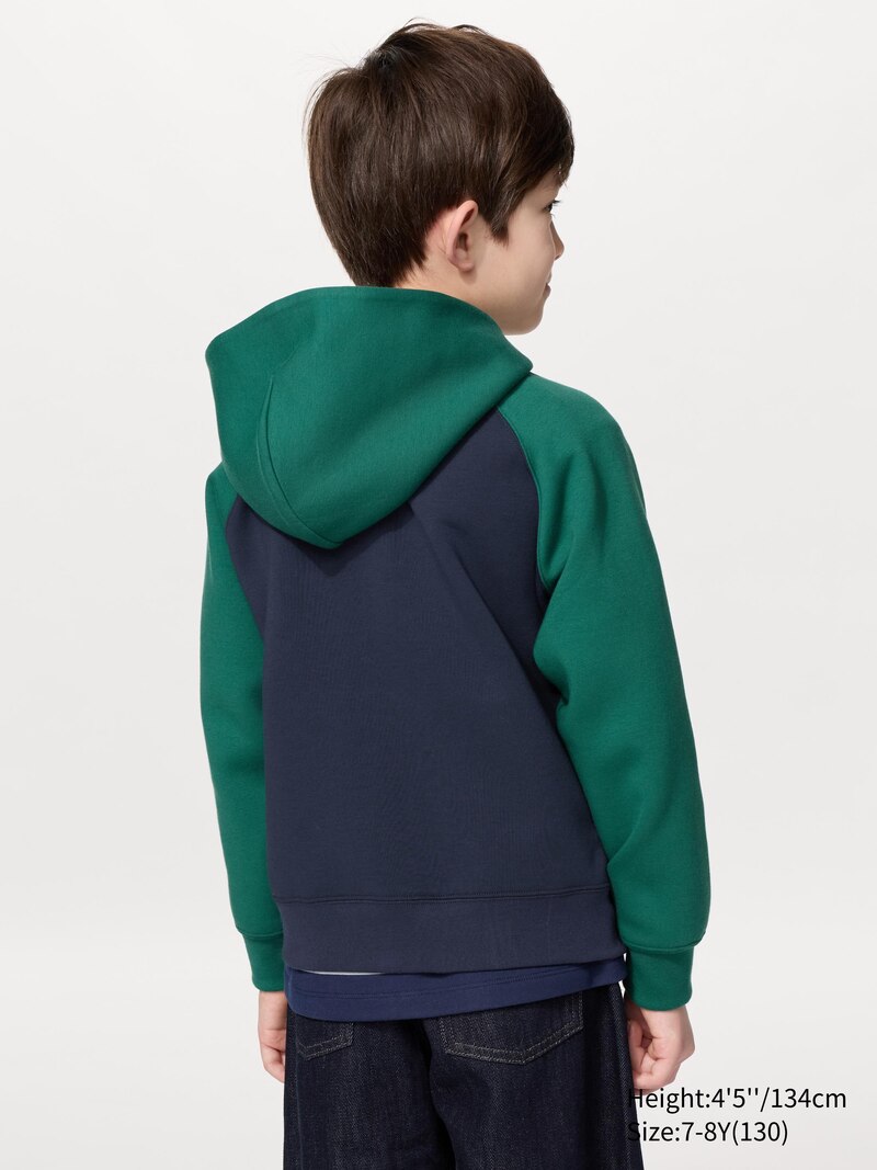 Толстовка с молнией dry sweat (в полную длину) с цветовыми блоками