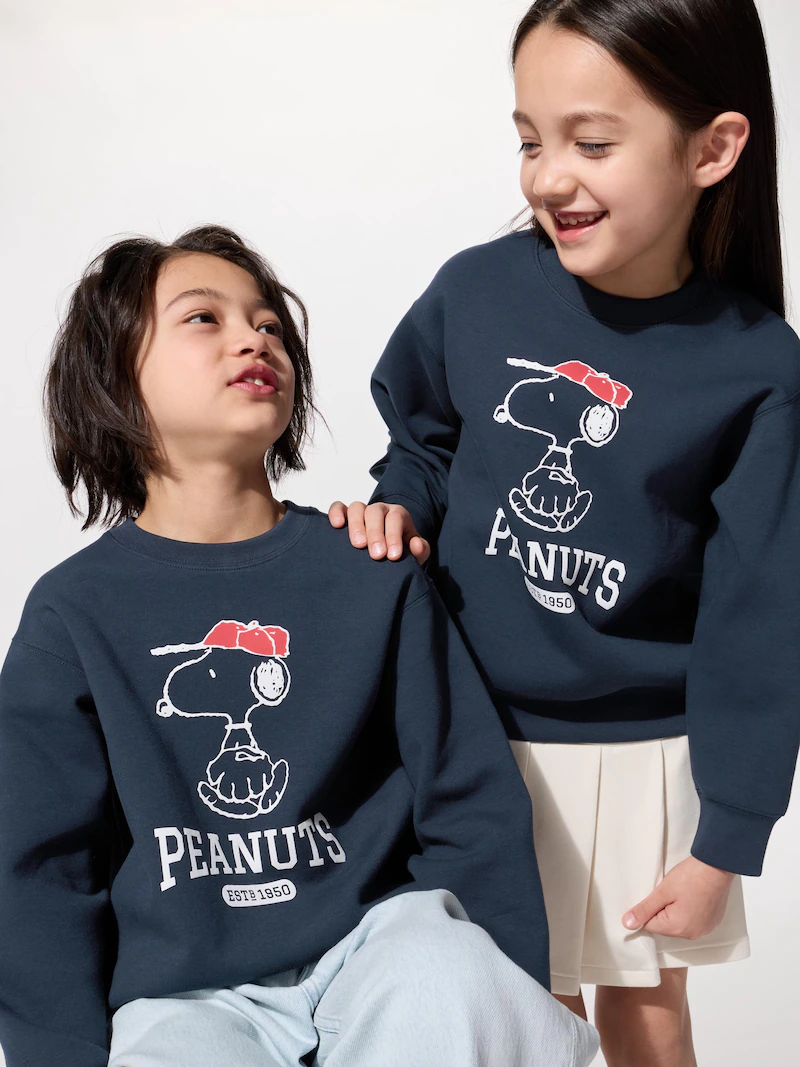 Толстовка с графическим принтом peanuts ut dry