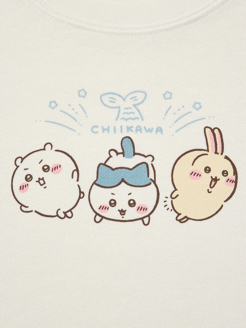 Свитшот с графическим принтом chiikawa ut