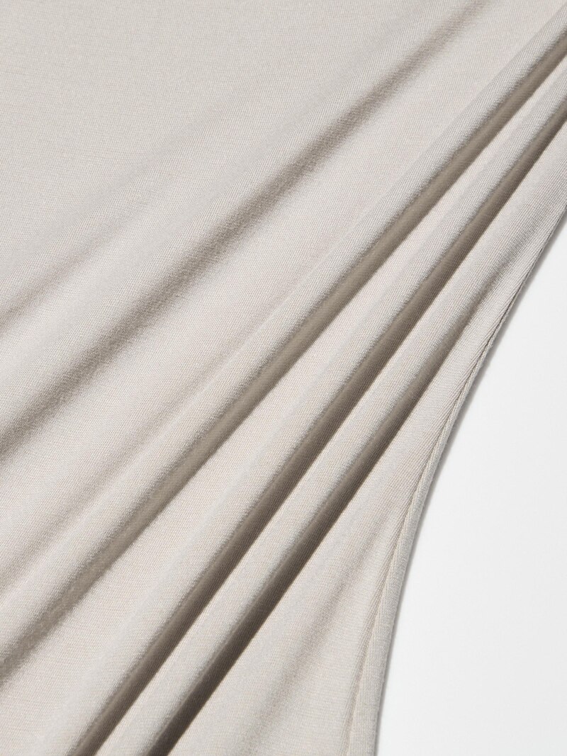 Футболка с коротким рукавом и округлым вырезом heattech