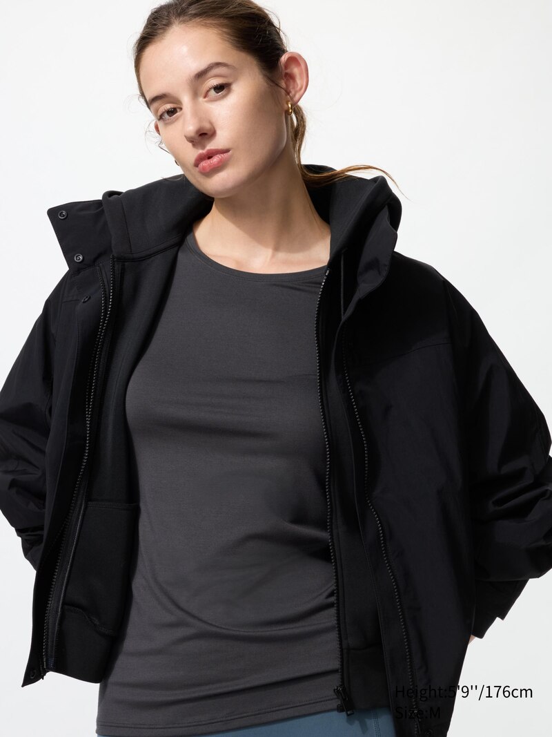 Футболка с длинным рукавом heattech crew neck