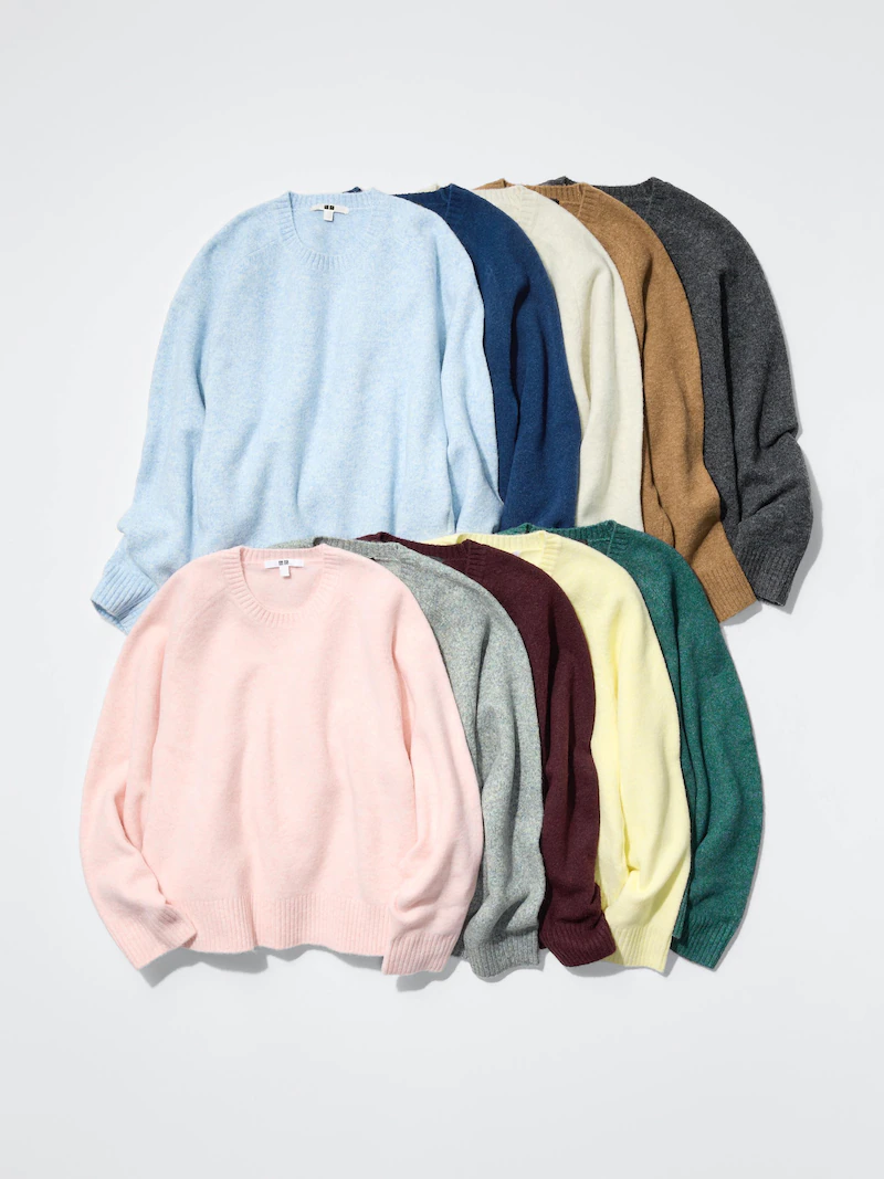 Джемпер с круглым вырезом из воздушной пряжи soufflé