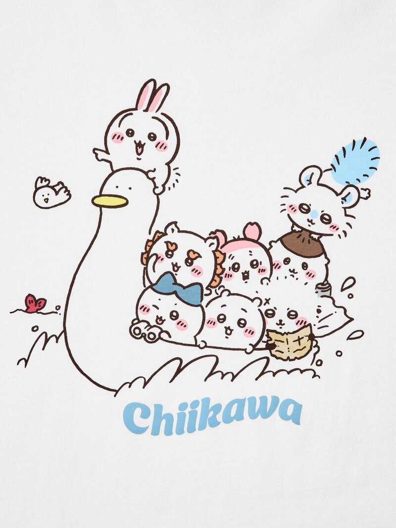 Футболка с графическим принтом chikawa ut