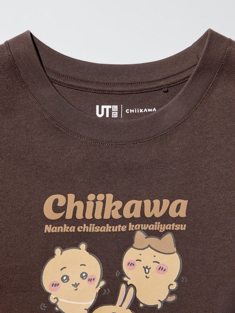 Футболка с графическим принтом chiikawa ut