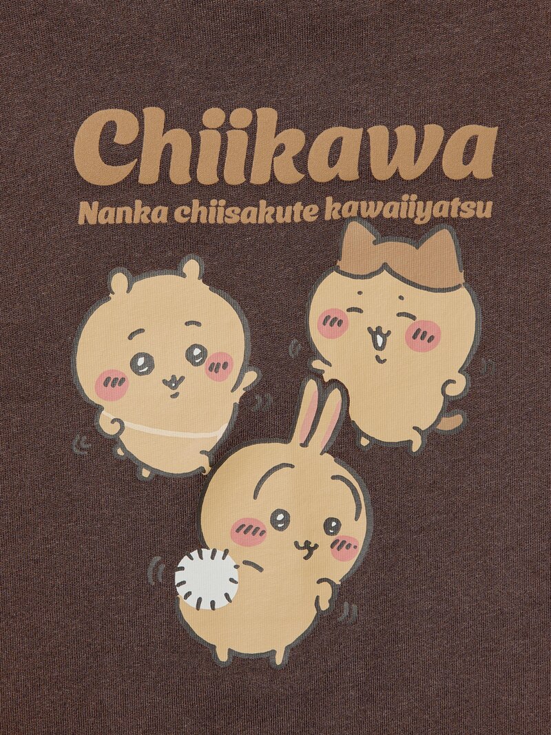 Футболка с графическим принтом chiikawa ut