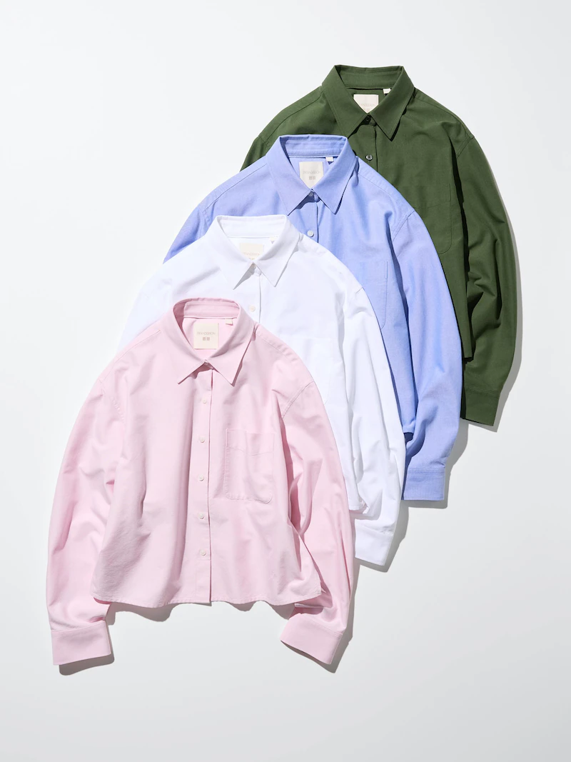 Рубашка oxford boxy