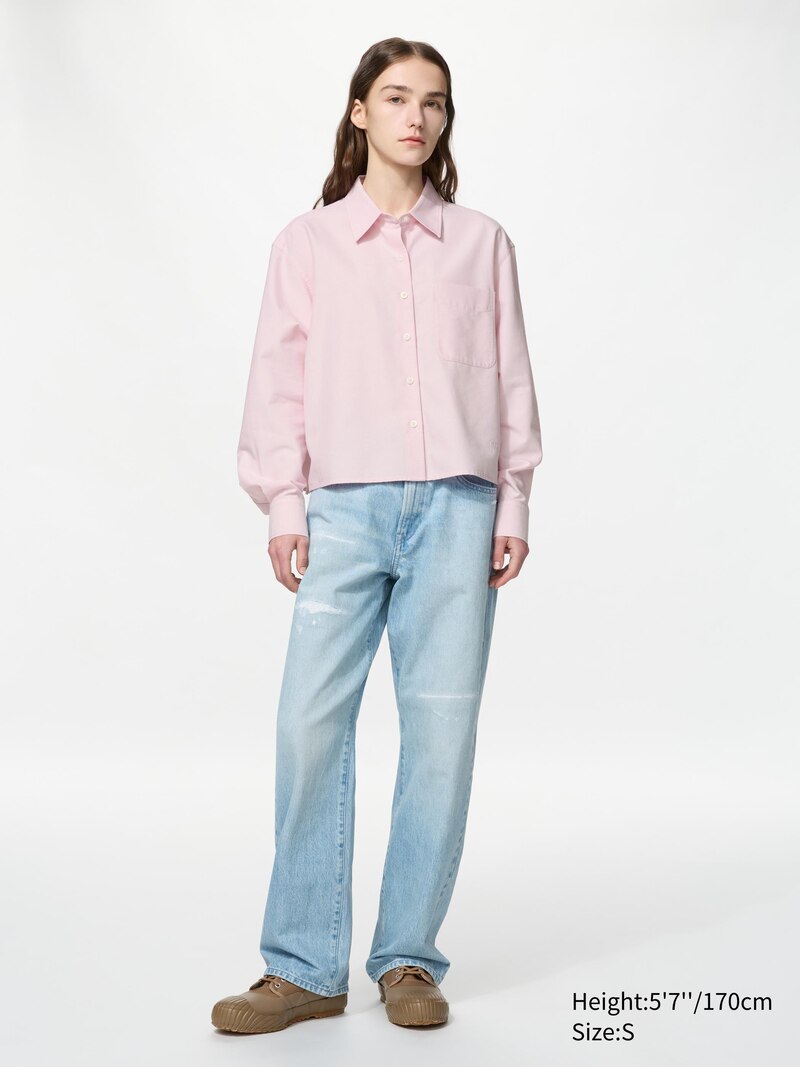 Рубашка oxford boxy