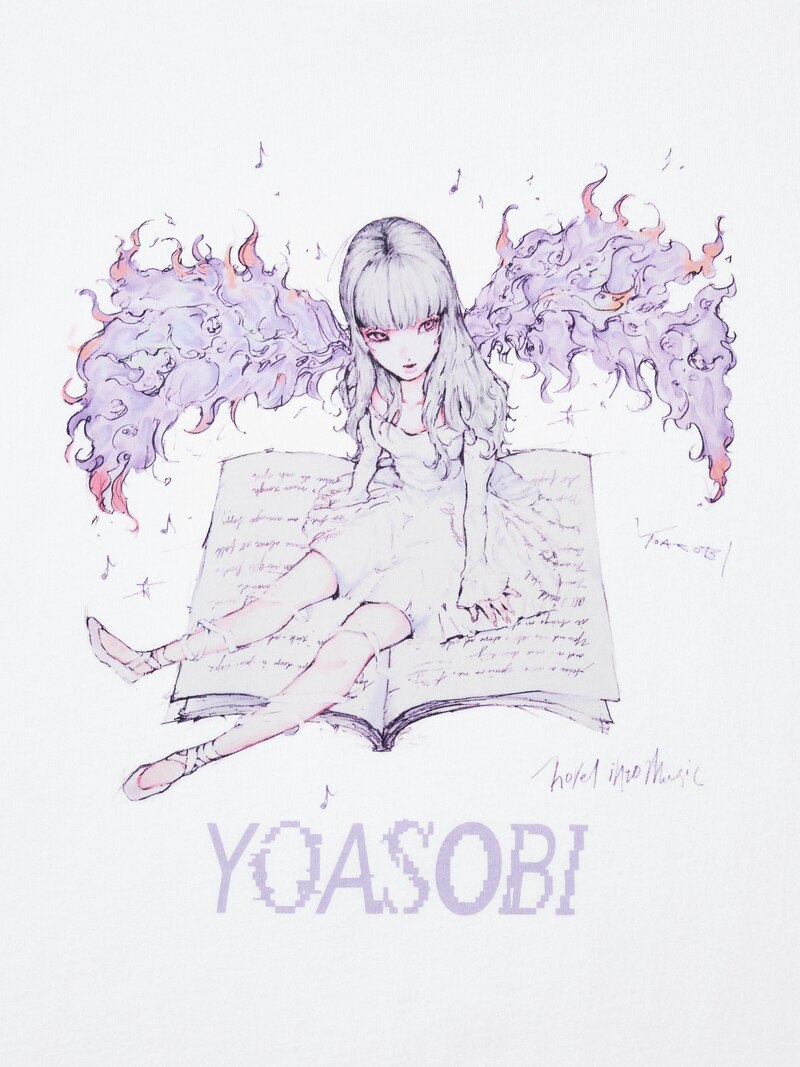 Футболка с графическим принтом yoasobi ut