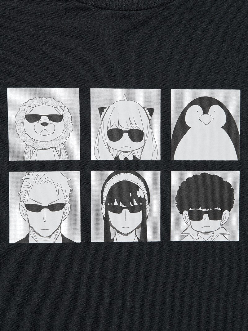 Футболка с графикой manga ut shueisha 100th (spy x family)